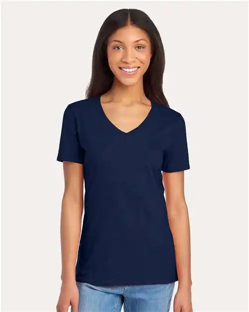 Jerzees 560wvr Women’s Premium Blend V-neck - J. Navy - s