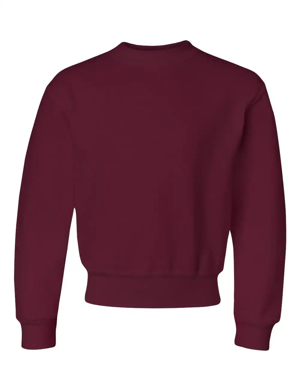 Jerzees 562br Nublend® Youth Crewneck Sweatshirt - Maroon - s