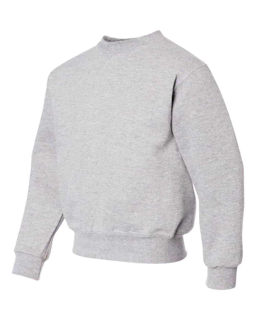 Jerzees 562br Nublend Youth Crewneck Sweatshirt - Ash
