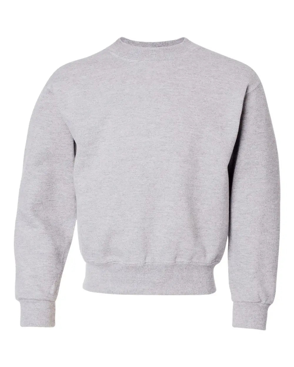 Jerzees 562br Nublend Youth Crewneck Sweatshirt - Ash