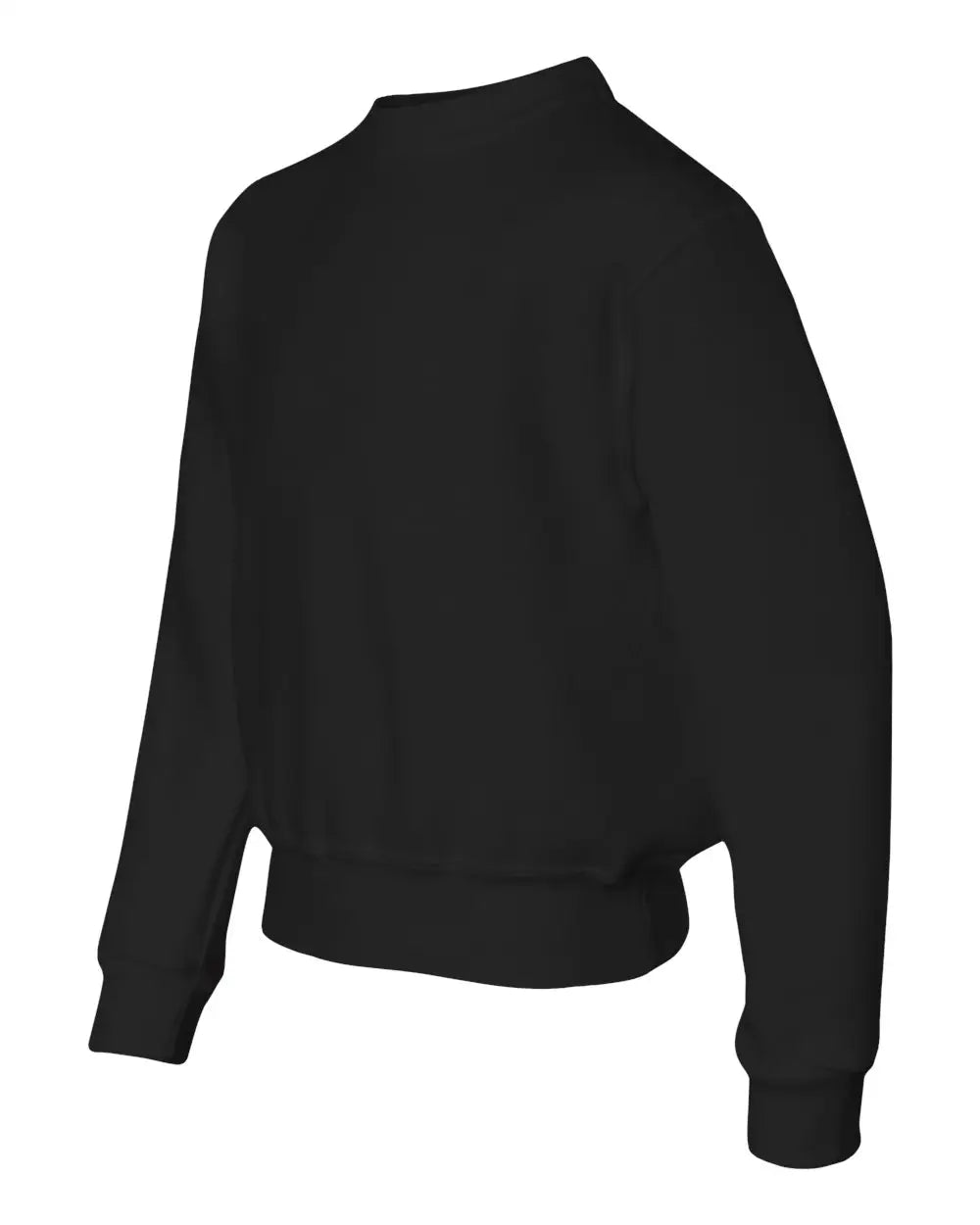Jerzees 562br Nublend Youth Crewneck Sweatshirt - Black