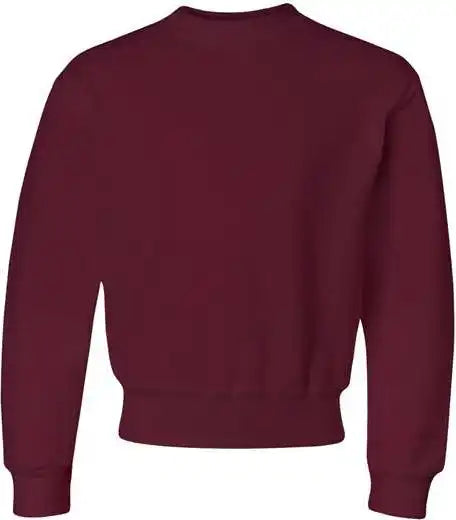 Jerzees 562br Nublend Youth Crewneck Sweatshirt Maroon