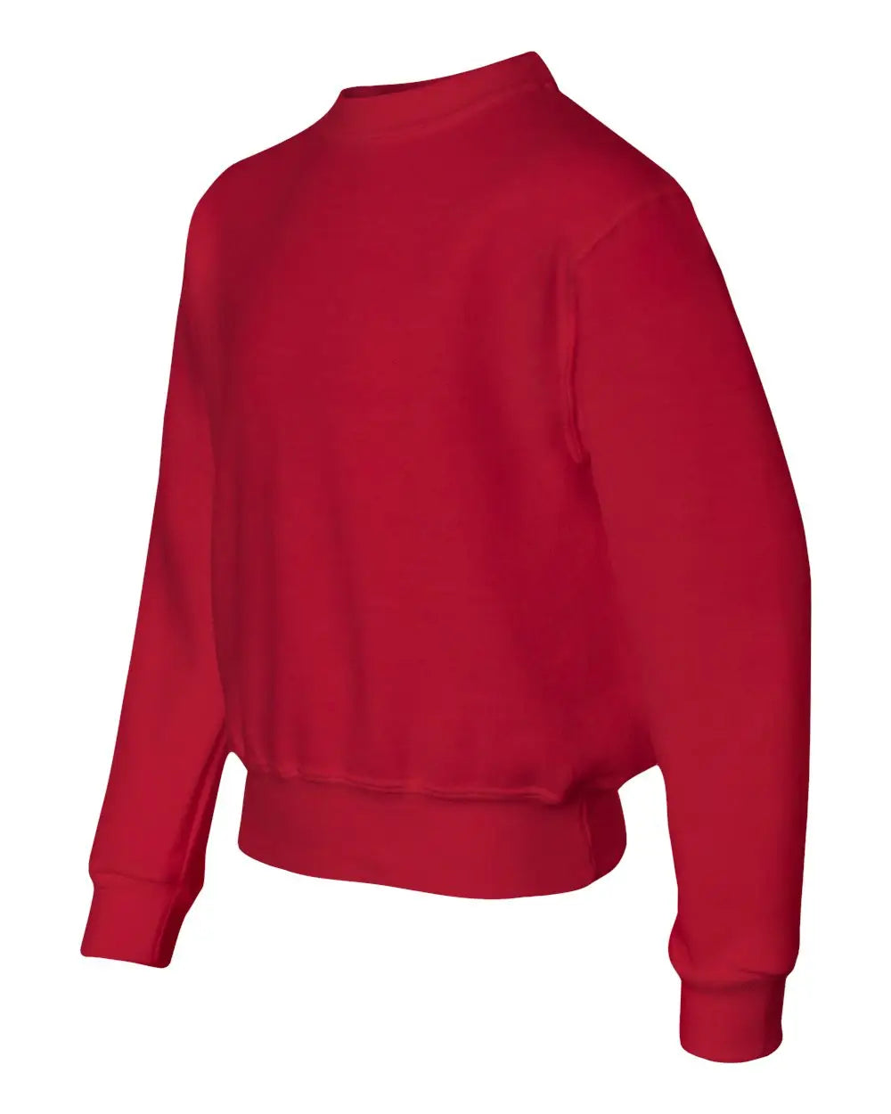 Jerzees 562br Nublend Youth Crewneck Sweatshirt - True Red