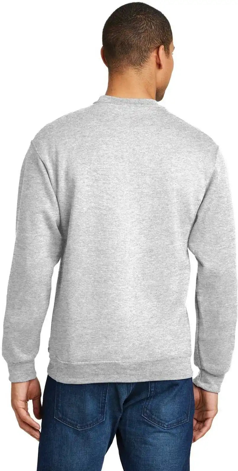 Jerzees 562mr Nublend Crewneck Sweatshirt Ash