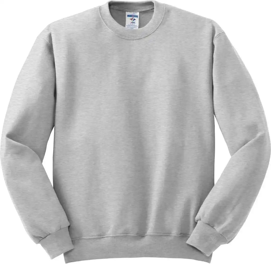 Jerzees 562mr Nublend Crewneck Sweatshirt Ash