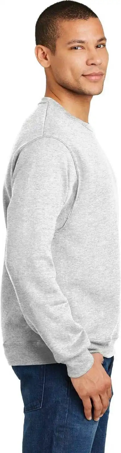 Jerzees 562mr Nublend Crewneck Sweatshirt Ash