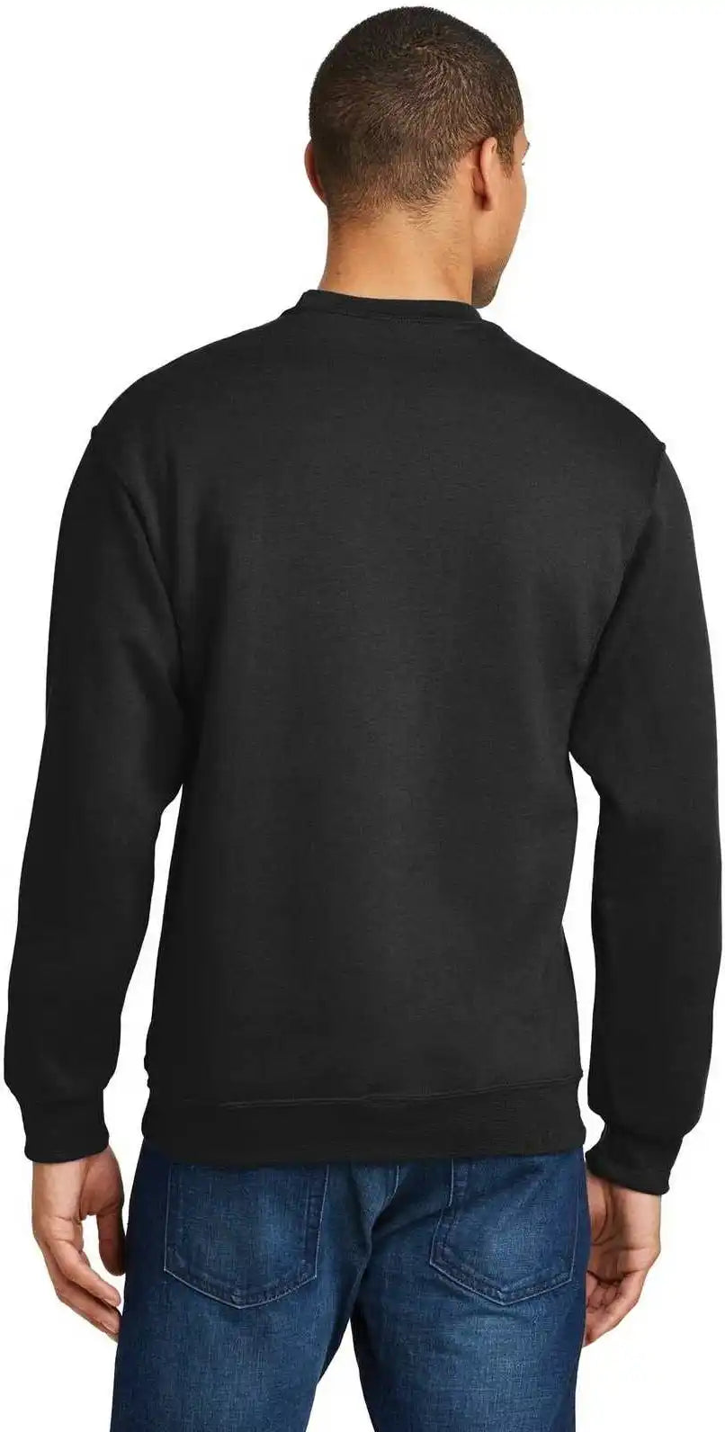 Jerzees 562mr Nublend Crewneck Sweatshirt Black