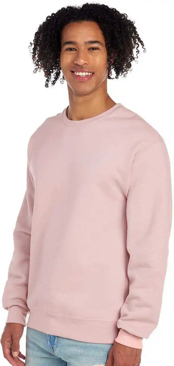 Jerzees 562mr Nublend Crewneck Sweatshirt Blush Pink