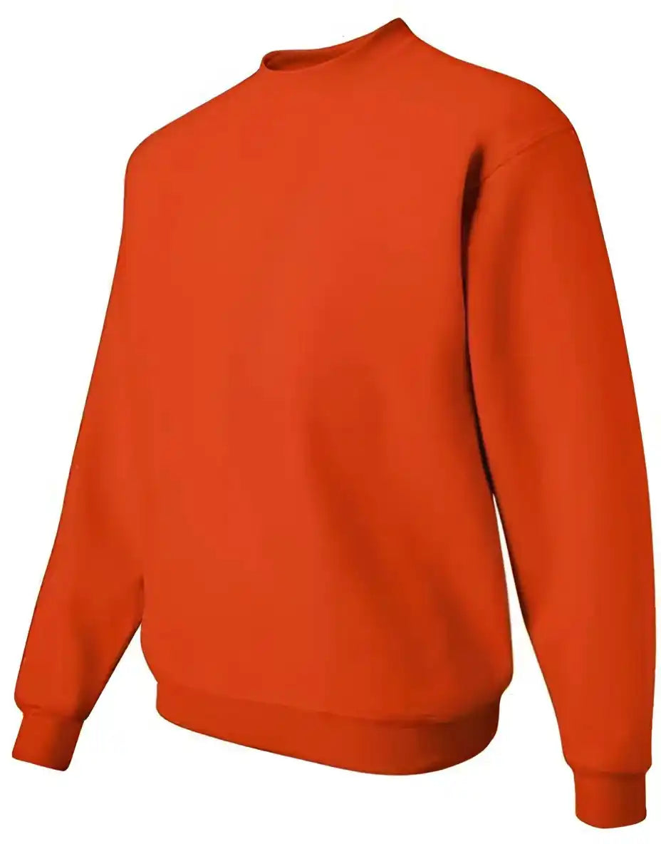 Jerzees 562mr Nublend Crewneck Sweatshirt Burnt Orange