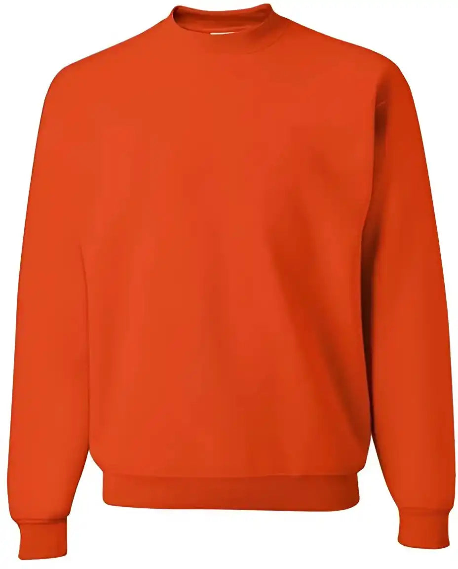 Jerzees 562mr Nublend Crewneck Sweatshirt Burnt Orange