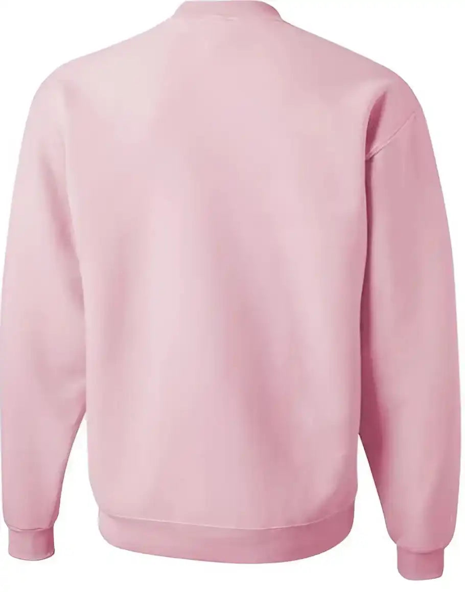 Jerzees 562mr Nublend Crewneck Sweatshirt Classic Pink
