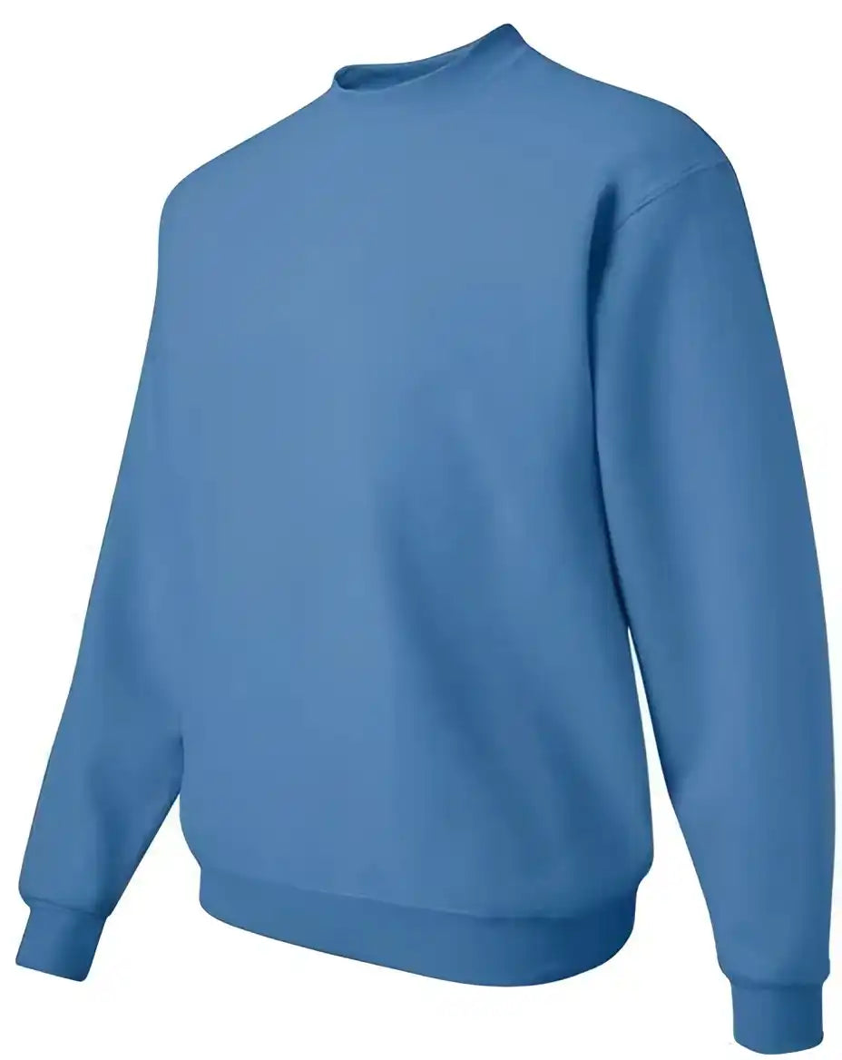Jerzees 562mr Nublend Crewneck Sweatshirt Columbia Blue