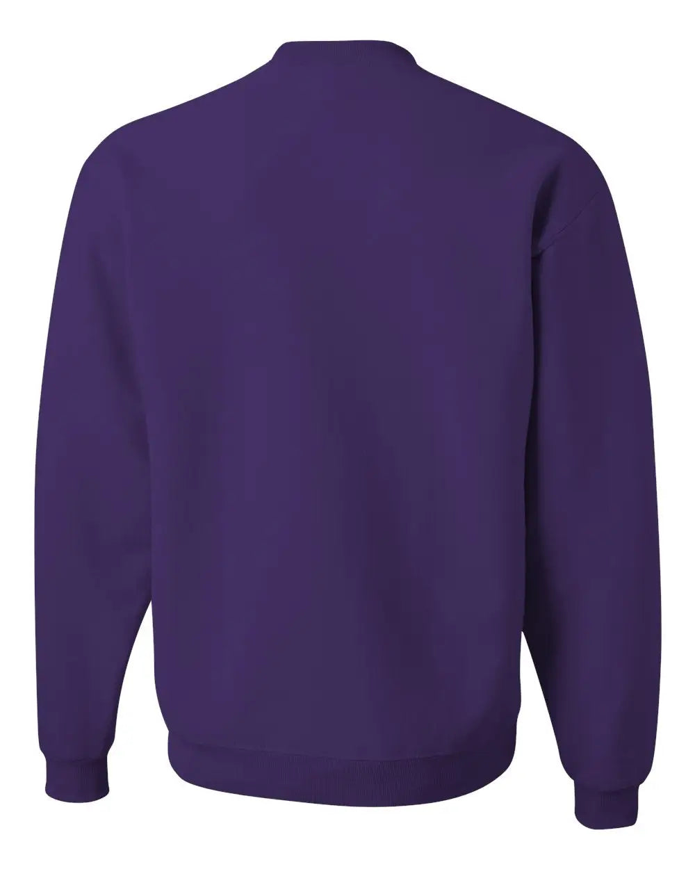Jerzees 562mr Nublend Crewneck Sweatshirt - Deep Purple