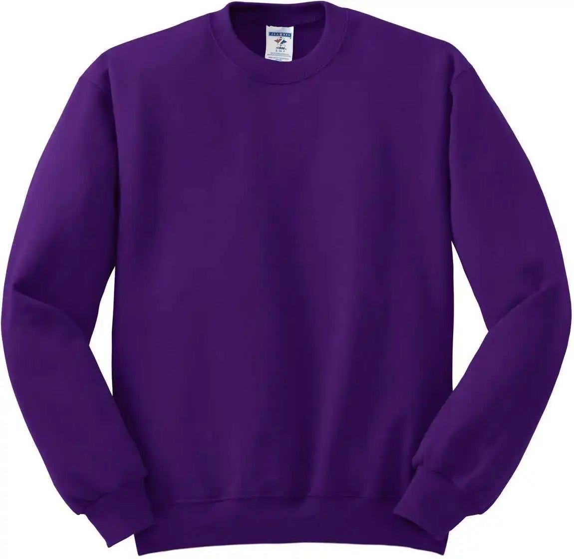 Jerzees 562mr Nublend Crewneck Sweatshirt - Deep Purple