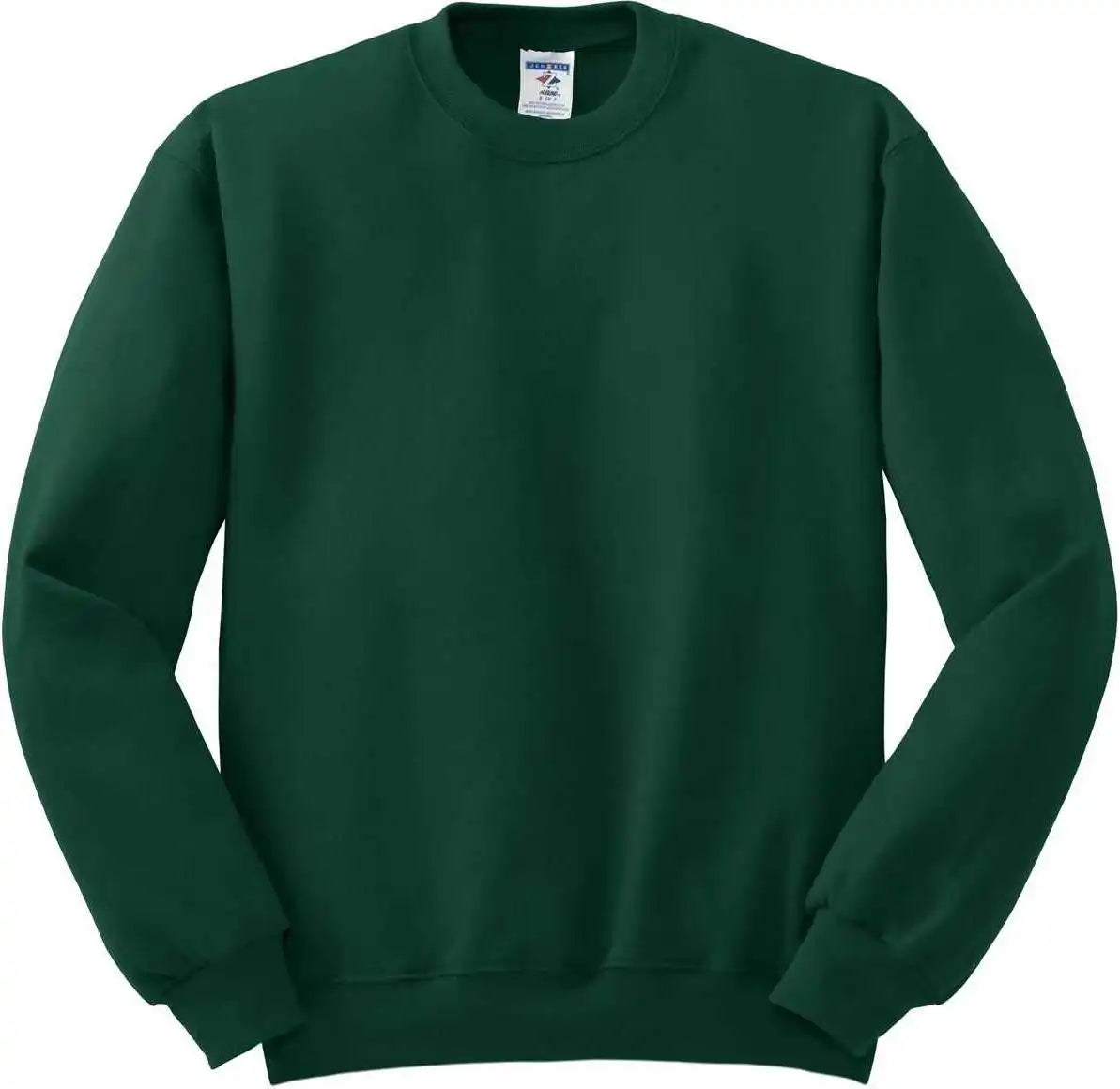 Jerzees 562mr Nublend Crewneck Sweatshirt Forest Green