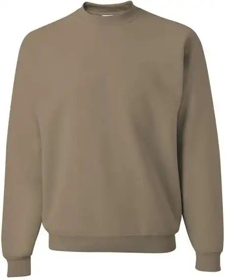 Jerzees 562mr Nublend Crewneck Sweatshirt Khaki