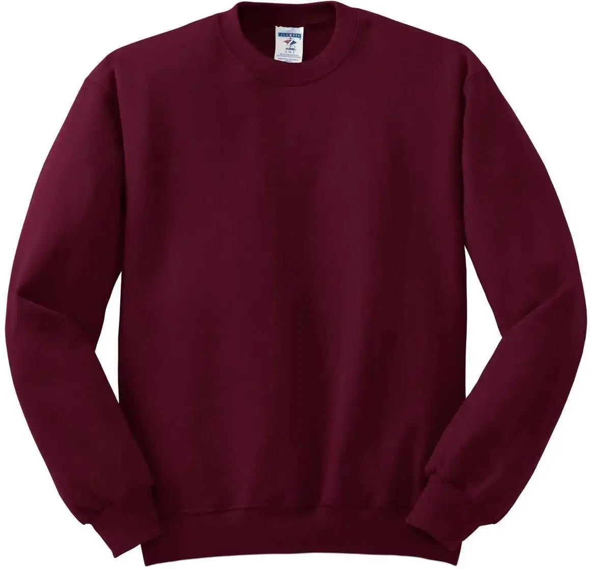 Jerzees 562mr Nublend Crewneck Sweatshirt Maroon