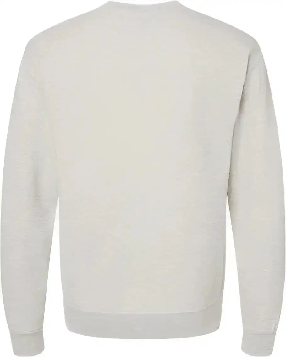 Jerzees 562mr Nublend Crewneck Sweatshirt Oatmeal Heather