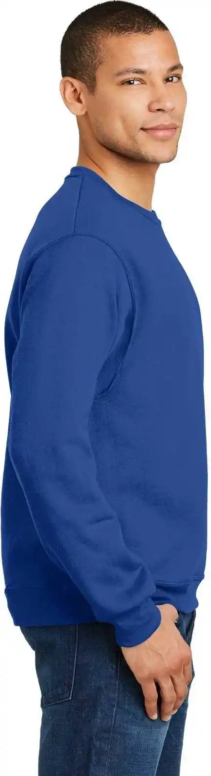 Jerzees 562mr Nublend Crewneck Sweatshirt Royal