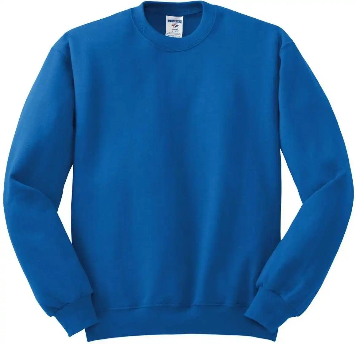 Jerzees 562mr Nublend Crewneck Sweatshirt Royal