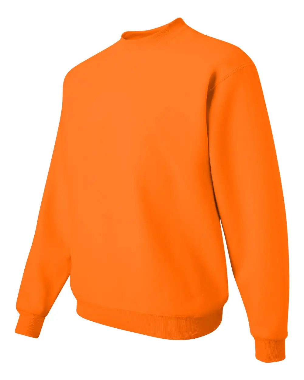 Jerzees 562mr Nublend Crewneck Sweatshirt - Safety Orange