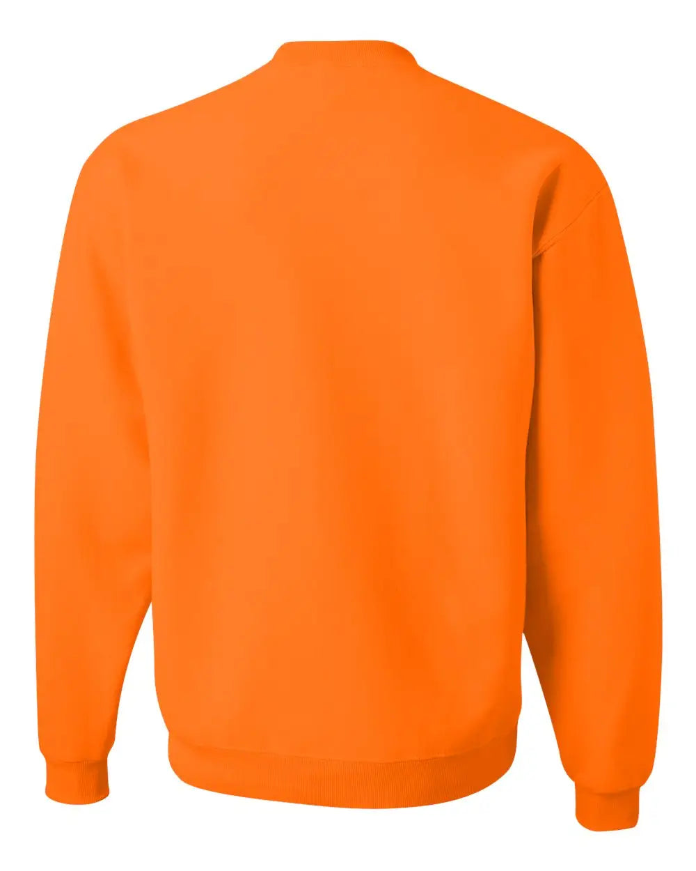 Jerzees 562mr Nublend Crewneck Sweatshirt - Safety Orange