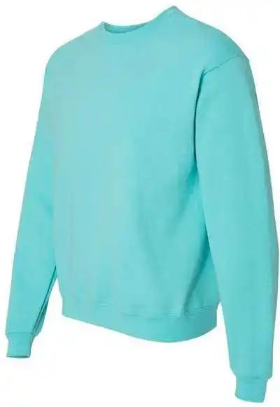 Jerzees 562mr Nublend Crewneck Sweatshirt - Scuba Blue