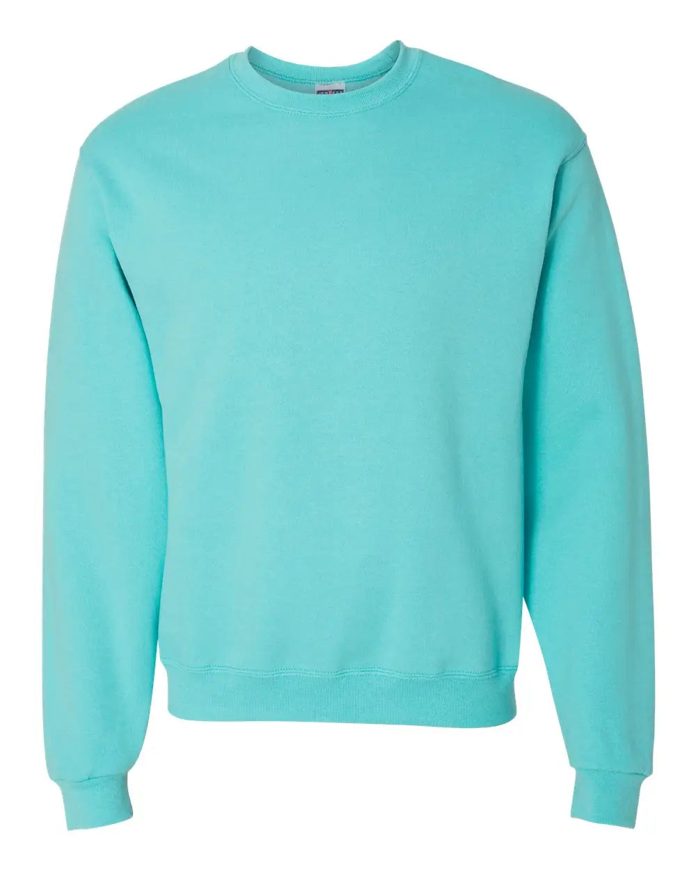 Jerzees 562mr Nublend Crewneck Sweatshirt - Scuba Blue