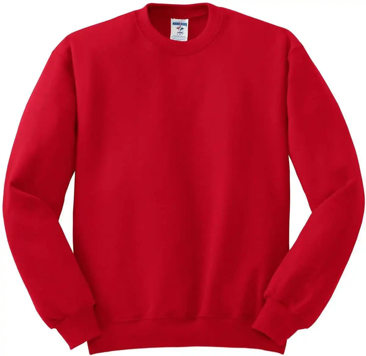 Jerzees 562mr Nublend Crewneck Sweatshirt True Red