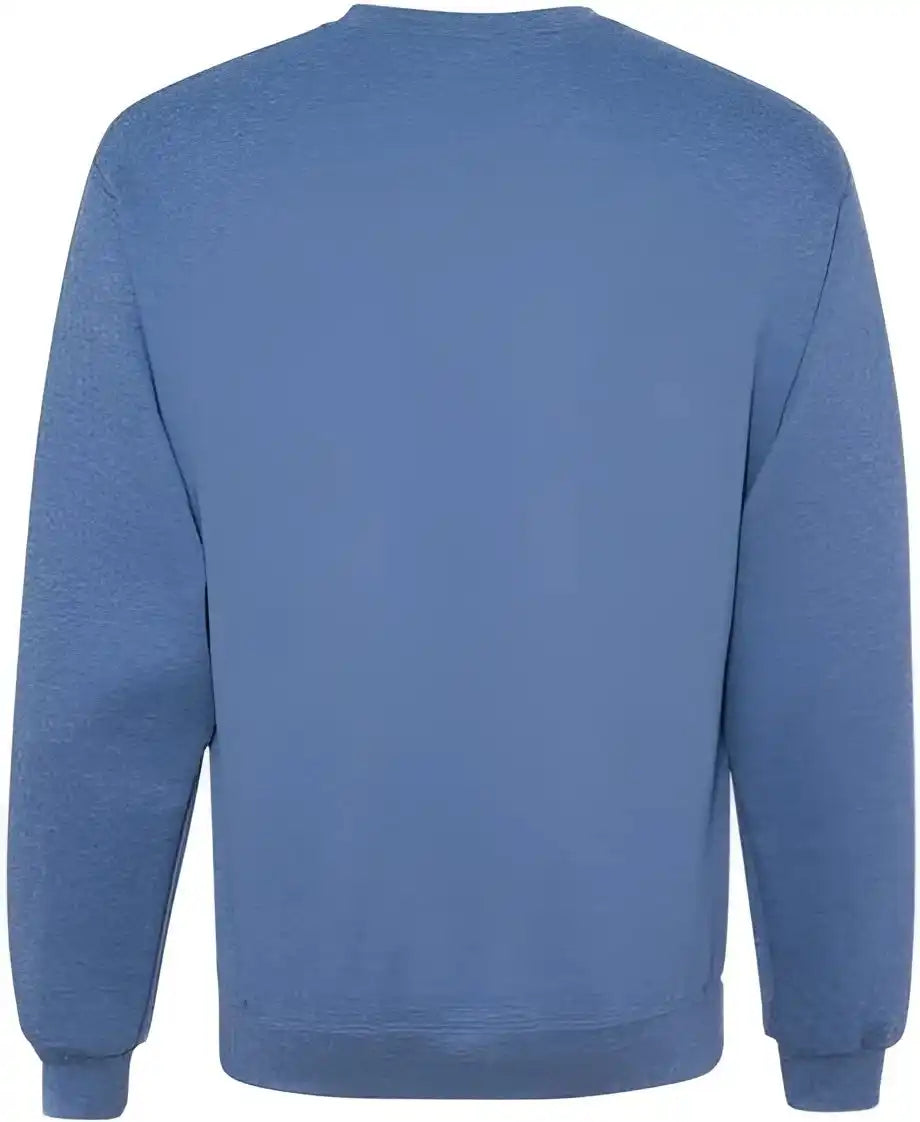 Jerzees 562mr Nublend Crewneck Sweatshirt Vintage Heather Blue