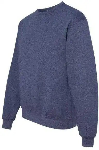 Jerzees 562mr Nublend Crewneck Sweatshirt - Vintage Heather Navy