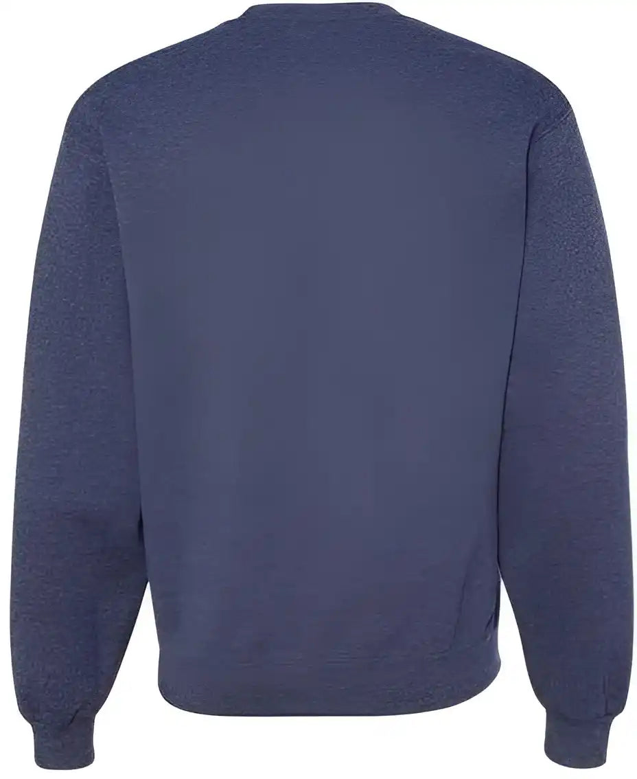 Jerzees 562mr Nublend Crewneck Sweatshirt Vintage Heather Navy