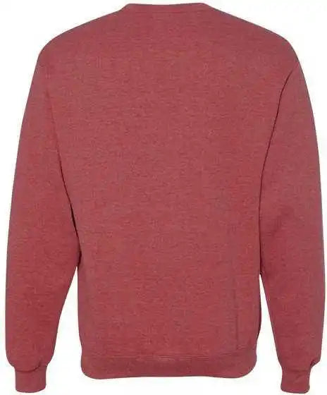 Jerzees 562mr Nublend Crewneck Sweatshirt Vintage Heather Red