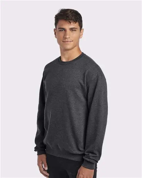 Jerzees 562mr Nublend® Crewneck Sweatshirt - Black Heather