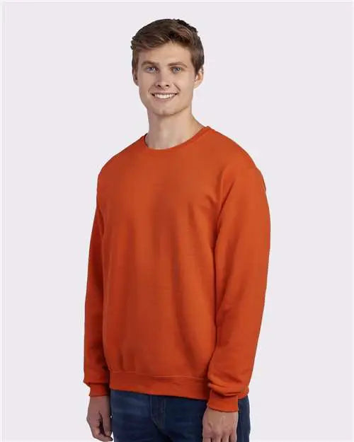Jerzees 562mr Nublend® Crewneck Sweatshirt - Burnt Orange