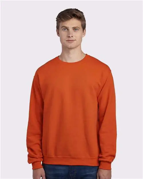 Jerzees 562mr Nublend® Crewneck Sweatshirt - Burnt Orange