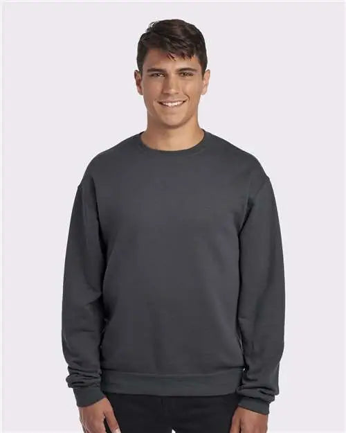Jerzees 562mr Nublend® Crewneck Sweatshirt - Charcoal Grey