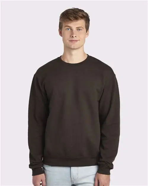 Jerzees 562mr Nublend® Crewneck Sweatshirt - Chocolate