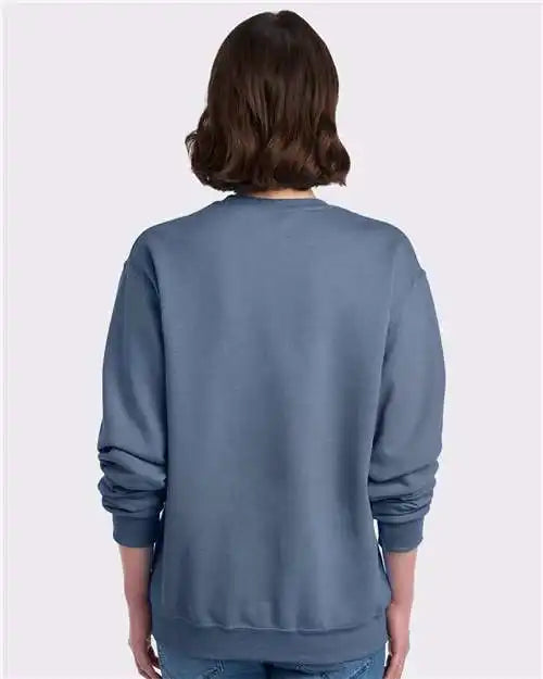 Jerzees 562mr Nublend® Crewneck Sweatshirt - Denim