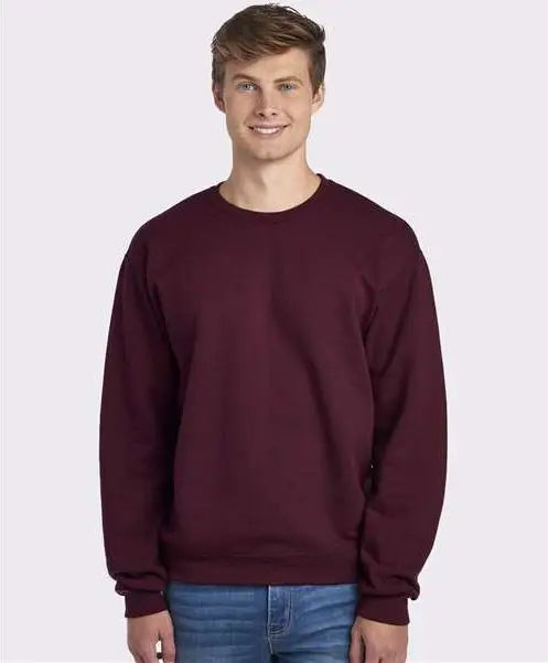 Jerzees 562mr Nublend® Crewneck Sweatshirt - Maroon