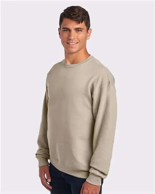 Jerzees 562mr Nublend® Crewneck Sweatshirt - Sandstone