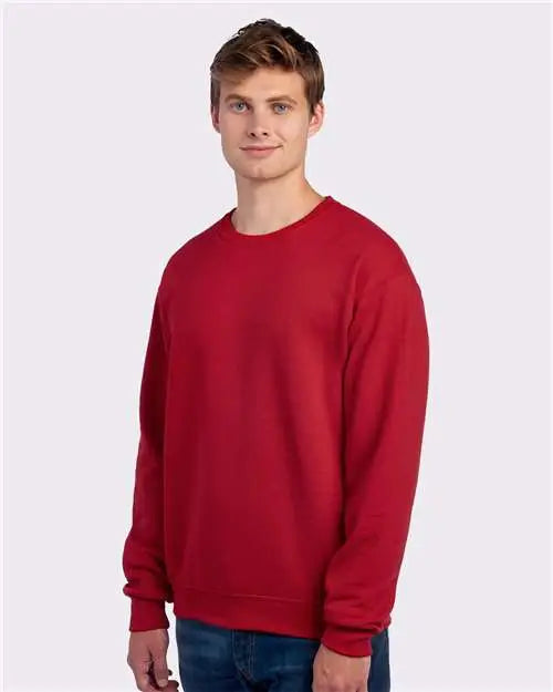 Jerzees 562mr Nublend® Crewneck Sweatshirt - True Red