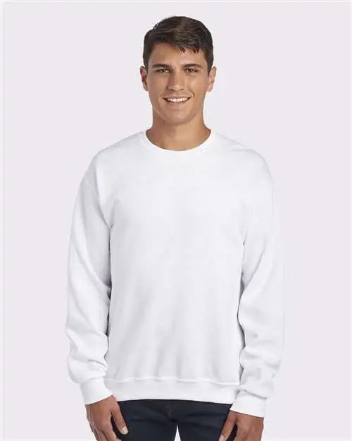 Jerzees 562mr Nublend® Crewneck Sweatshirt - White