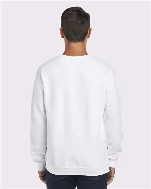 Jerzees 562mr Nublend® Crewneck Sweatshirt - White