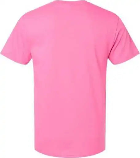 Jerzees 570mr Premium Cotton T-shirt - Bubblegum