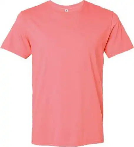Jerzees 570mr Premium Cotton T-shirt - Sunset Coral