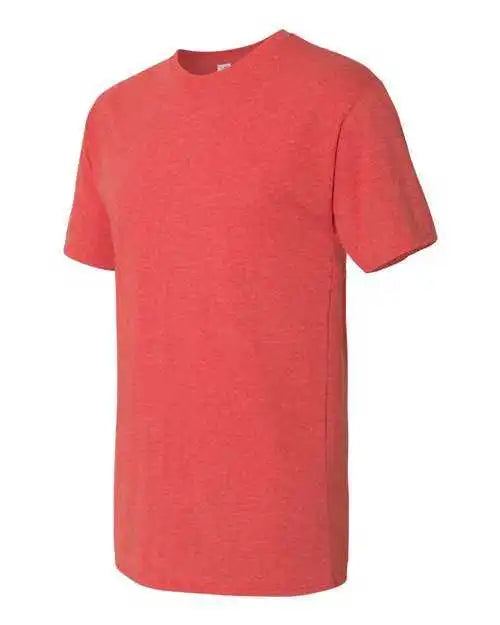 Jerzees 601mr Triblend T-shirt - Fiery Red Heather