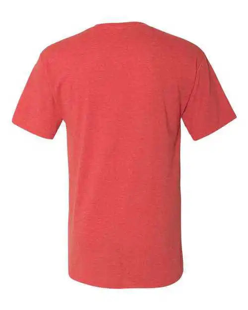 Jerzees 601mr Triblend T-shirt - Fiery Red Heather