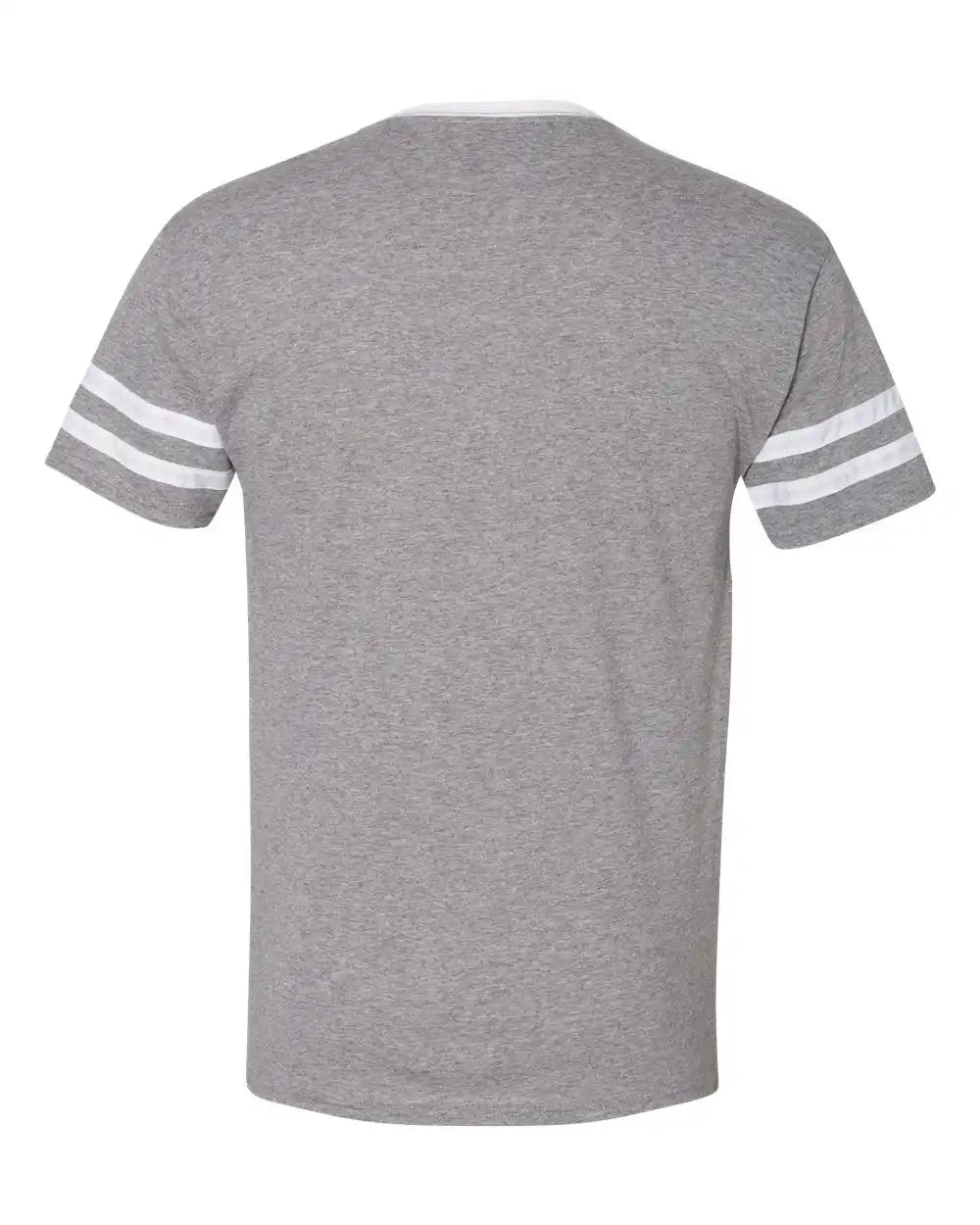 Jerzees 602mr Triblend Varsity Ringer T-shirt - Oxford White - Oxford/ / s