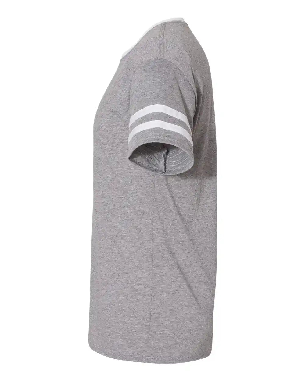 Jerzees 602mr Triblend Varsity Ringer T-shirt - Oxford White - Oxford/ / s